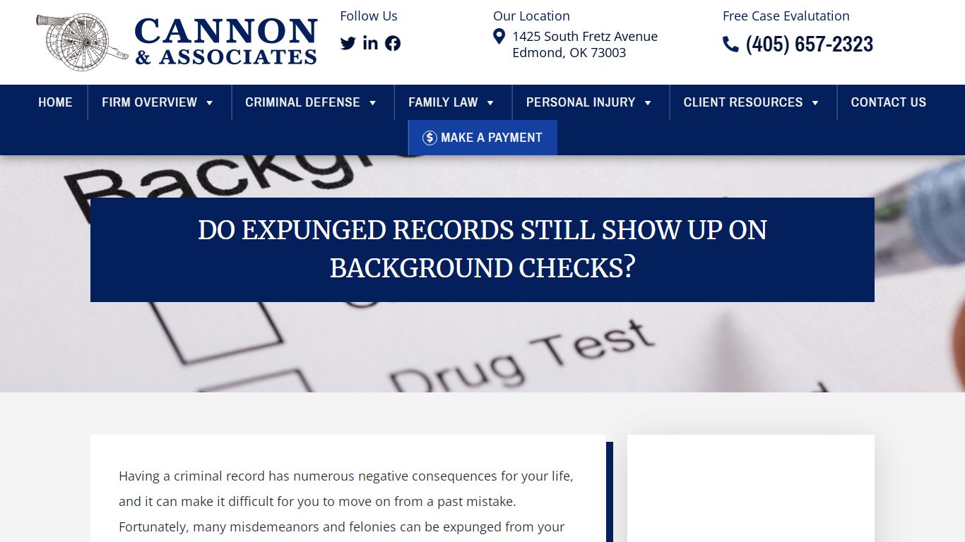 Do Expunged Records Still Show Up on Background Checks?